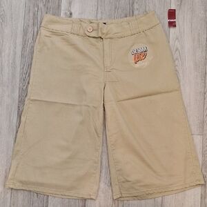 Vintage Avenue Blues Beige Women's Bermuda Shorts
